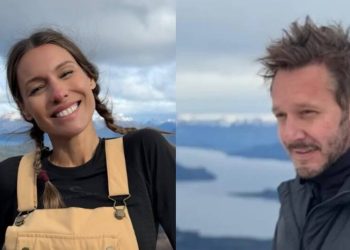 Pampita separada y ¿cada vez más cerca de Benjamín Vicuña?: las vacaciones de ambos en la Patagonia