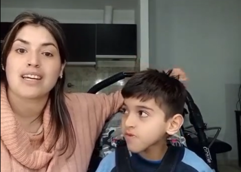 Es mendocino, tiene 7 años y por una seria lesión tiene que tratarse en México, pero necesita ayuda