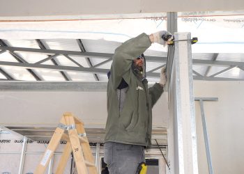 Infraestructura Escolar intensifica los trabajos de reparación en el Sur provincial