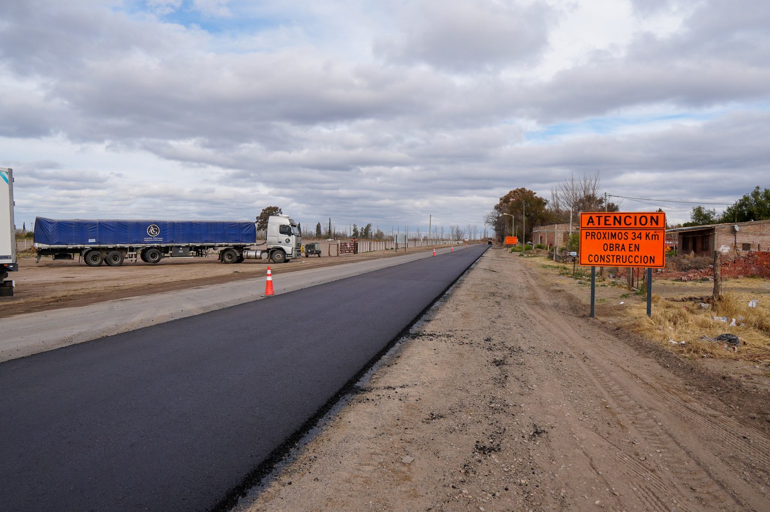 Vialidad Mendoza ya asfalta una de las rutas que se hace con el fondo ...