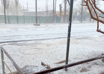 Temporal de nieve y granizo en Alta Montaña