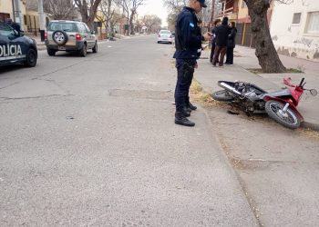 Una motociclista resultó herida tras un nuevo siniestro vial
