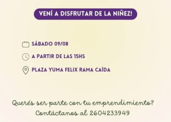 En Rama Caída: feria de AFAI festeja este sábado el día del niño