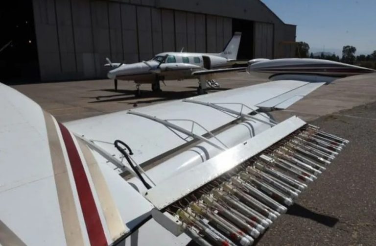 Vargas Arizu aclaró que los aviones de la lucha antigranizo se venden a los municipios: “Si los quieren, los tienen que pagar”