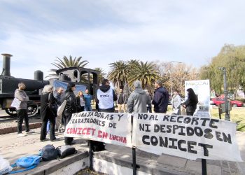 Investigadores del CONICET se movilizan en San Rafael por el ajuste y el desfinanciamiento de la ciencia