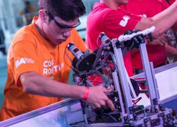 Alumnos de la escuela Jorge de la Reta llegaron a semifinales de la Copa Argentina de Robótica