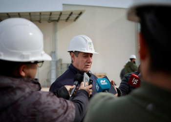 Omar Félix visitó la megaobra de la exterminal: «Falta poco, estamos en los últimos detalles»