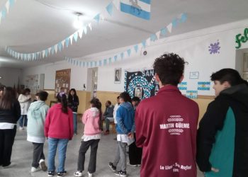 Estudiantes de la escuela Güemes de La Llave capacitaron a alumnos de otras escuelas sobre triquinosis