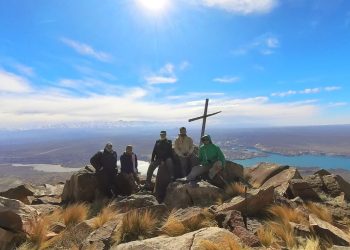 Radioaficionados de San Rafael activan por primera vez la zona sur el Cerro Diamante