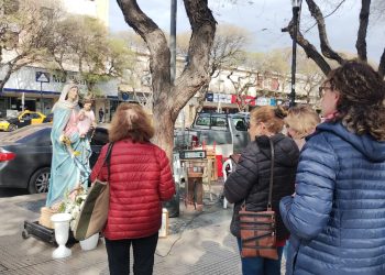 La Virgen de San Nicolás estará en el Kilómetro Cero para sus fiestas patronales