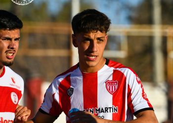 Primer gol de Lucas Más con la camiseta de San Martín de Mendoza