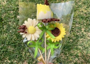 Flores de chocolate: La nueva tendencia primaveral que llegó a San Rafael
