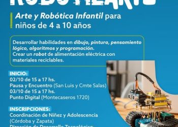 Desde el Municipio lanzan el programa “Robotizarte. Arte y robótica infantil”