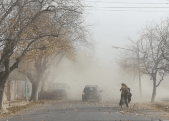 Ráfagas de viento de más de 65 kilómetros se registran en San Rafael y General Alvear