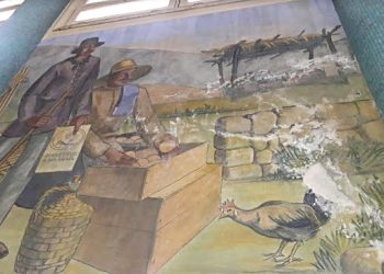 Arranca la restauración de los murales del Correo Argentino en San Rafael: un gran logro para la historia mendocina