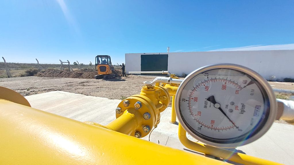 Buscan reactivar la obra de gas natural que quedó inconclusa en Monte Comán