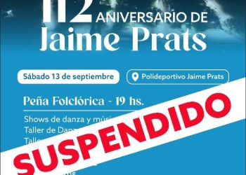 Se suspenden las actividades en Jaime Prats