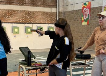 Tiro: Josefina y Mauro Mella compiten en los Juegos Argentinos de Alto Rendimiento (JADAR)