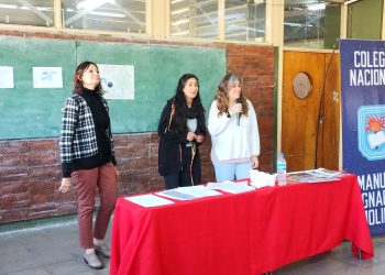 La Asamblea por el Agua alertó sobre los riesgos por contaminación de la mina de uranio de Sierra Pintada en una charla con estudiantes