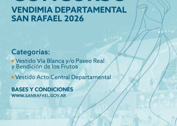Se abrió el concurso para diseñarlos vestidos de las candidatas a reina de la Vendimia 2026 en San Rafael
