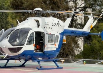 Para mejorar tiempos: el Ministerio de Salud y el Cuerpo de Aviación Policial simularán en San Rafael una evacuación de emergencia en helicóptero