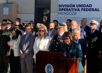 Patricia Bullrich en Mendoza habló del triple crimen: “No era una banda que estaba en el radar”