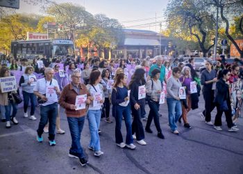 “Ni una menos”: hubo una nueva manifestación para pedir “justicia” por el femicidio de Rocío Collado