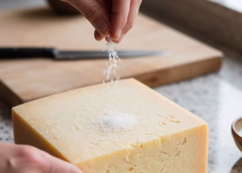 Por qué recomiendan echarle un poco de sal al queso
