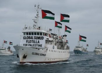 Israel intercepta y secuestra a la tripulación de la Flotilla Global Sumud en aguas internacionales