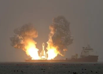 China lanzó el cohete Gravity-1 desde el mar
