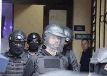 Laurta fue notificado de su detención en Córdoba y en los Tribunales dijo que está “en paz”