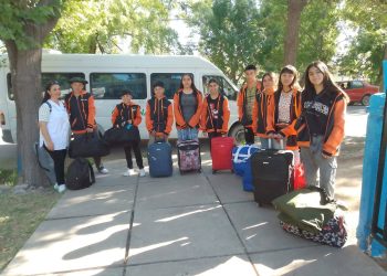 Alumnos de Punta de Agua y Monte Comán participaron en la nueva edición de las Olimpiadas Rurales
