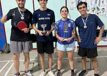 Se jugó el torneo de octubre de la Asociación Sanrafaelina de tenis de mesa