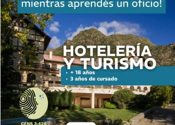 Nuevos bachilleratos para adultos en San Rafael: hotelería, turismo y diseño multimedial