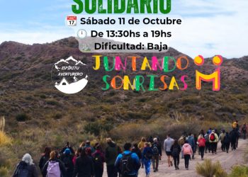 Desde la ONG “Juntando sonrisas” llevarán adelante un “trekking solidario”