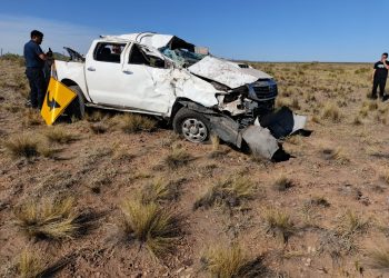 Vuelco en ruta 144: una mujer resultó lesionada