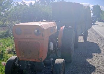 Motociclista grave tras colisionar con un tractor en Rama Caída