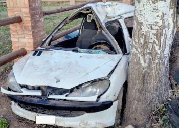 Grave accidente en San Rafael: un joven sufrió heridas de consideración tras chocar contra un árbol