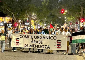 Paremos el genocidio en Gaza: multitudinaria marcha en Mendoza en repudio a Israel y su política de exterminio de palestinos