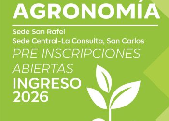Preinscripciones abiertas: se podrá estudiar en San Rafael la carrera de Agronomía