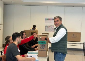 Mario Vadillo votó en Luján y destacó la normalidad de la jornada electoral