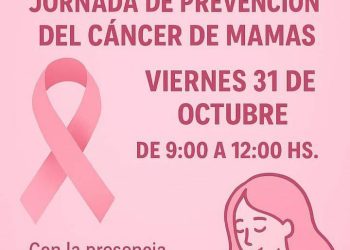 Monte Comán realizará una caminata y charla por la prevención del cáncer de mama