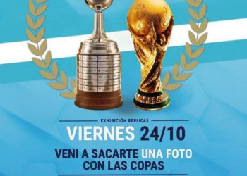 Réplicas de la Copa del Mundo y de la Libertadores se presentarán en la cancha de Huracán y Real del Padre