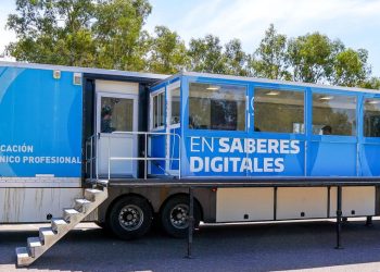 El Aula Móvil llegó a San Rafael para enseñar sobre impresión 3D y realidad virtual