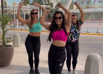 Hacen trends virales en las calles sanrafaelinas y sorprendieron a todos frente a la ex terminal