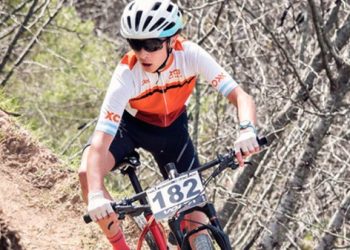 El deportista sanrafaelino Agustín Tarantelli se destacó en el Campeonato Sudamericano de XCO