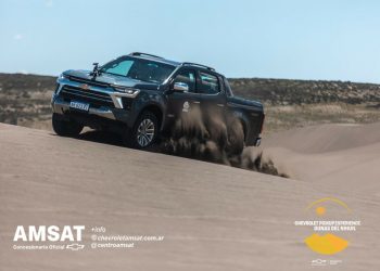 La Chevrolet PickUp Experience de AMSAT dejó la vara muy alta y fortaleció la capacitación de conductores en las dunas de El Nihuil