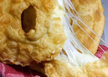 Receta de tortas fritas rellenas de queso: una opción salada y deliciosa para la tarde