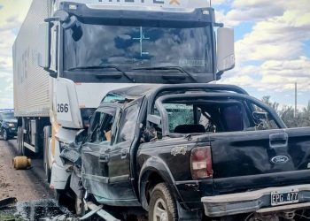 Accidente fatal en Ruta 153: murió el conductor de una camioneta