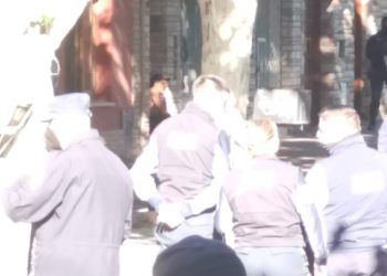 Llegó un grupo comando: tenso atrincheramiento en calle Belgrano
